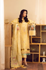 3-PC Unstitched Embroidered Lawn Suit Sunday Bloom By Tana Bana | SE - 02