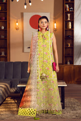 3-PC Unstitched Embroidered Lawn Suit Sunday Bloom By Tana Bana | SE - 05