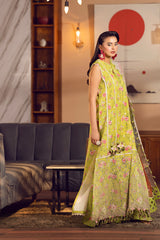 3-PC Unstitched Embroidered Lawn Suit Sunday Bloom By Tana Bana | SE - 05