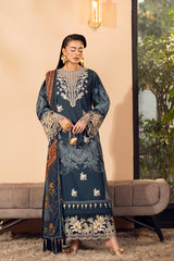3-PC Unstitched Embroidered Lawn Suit Sunday Bloom By Tana Bana | SE - 08