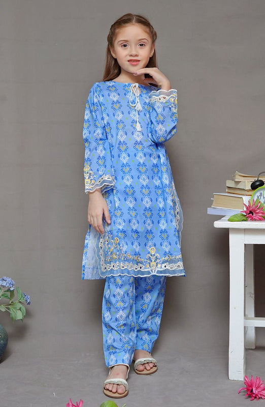 SHK-1923 | 2 Pc Stitched Keep It Chill - Embroidered Collection - Ready To Wear