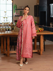 SK-01B | 3Pc Unstitched Suit Winter Khaddar Collection Stella By Mahnur