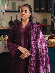 SK-03B | 3Pc Unstitched Suit Winter Khaddar Collection Stella By Mahnur