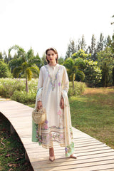 07 - IVY | 3PC Unstitched Luxury Lawn By Sablev