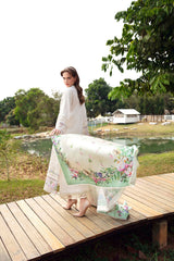 07 - IVY | 3PC Unstitched Luxury Lawn By Sablev