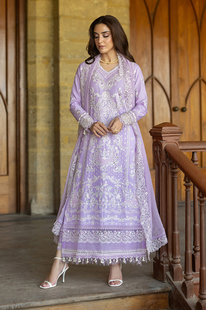 3-PC Unstitched Embroidered Lawn Maya By Imrozia Serene | SL-147