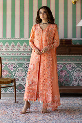 3-PC Unstitched Embroidered Lawn Maya By Imrozia Serene | SL-148