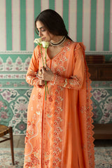 3-PC Unstitched Embroidered Lawn Maya By Imrozia Serene | SL-148