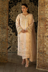 3-PC Unstitched Embroidered Lawn Maya By Imrozia Serene | SL-155