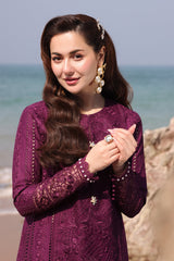 SL 77 Izaan | 3PC Unstitched Suit Luxury Lawn' 25 Hania By Imrozia Premium