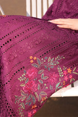 SL 77 Izaan | 3PC Unstitched Suit Luxury Lawn' 25 Hania By Imrozia Premium