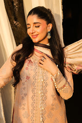 3-PC Unstitched Luxury Lawn Hania By Imrozia Serene | SL-113 Soraya