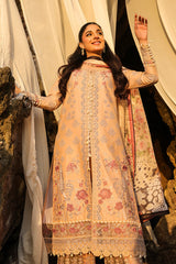 3-PC Unstitched Luxury Lawn Hania By Imrozia Serene | SL-113 Soraya