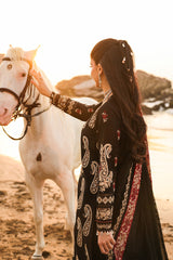 3-PC Unstitched Luxury Lawn Hania By Imrozia Serene | SL-114 Zaria