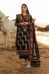 3-PC Unstitched Luxury Lawn Hania By Imrozia Serene | SL-114 Zaria
