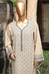 SMLF-47-Skin | 3PC Stitched Basic Lawn By Bin Saeed
