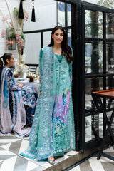 3-PC Unstitched Embroidered Soft Prints By Afrozeh | Sovana