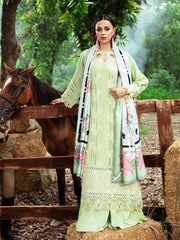 STELLA | 3Pc Unstitched Suit Linen Winter 24 Hazel By Mahnur