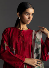 3-PC Unstitched Emroidered Lawn Coco By Zara Shahjahan | SUNE-10A