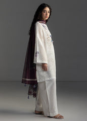 3-PC Unstitched Emroidered Lawn Coco By Zara Shahjahan | SUNE-10B