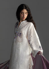 3-PC Unstitched Emroidered Lawn Coco By Zara Shahjahan | SUNE-10B