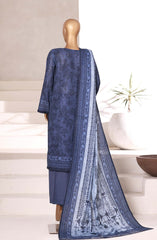 3-PC Stitched Printed Khaddar By Sadabahar | 08