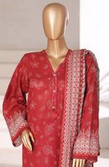 3-PC Stitched Printed Khaddar By Sadabahar | 01