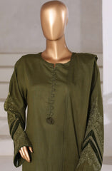 3-PC Stitched Premium Embroidered Cross Textured By Sadabahar | Design-06