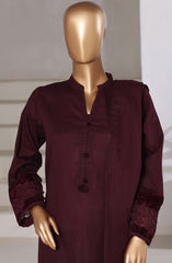 3-PC Stitched Premium Embroidered Cross Textured By Sadabahar | Design-01