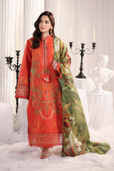 Seline | 3Pc Unstitched Suit Summer Embroidered Edit '26 Nova By Rang Rasiya