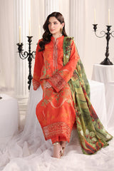 Seline | 3Pc Unstitched Suit Summer Embroidered Edit '26 Nova By Rang Rasiya