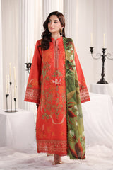 Seline | 3Pc Unstitched Suit Summer Embroidered Edit '26 Nova By Rang Rasiya