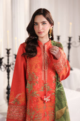 Seline | 3Pc Unstitched Suit Summer Embroidered Edit '26 Nova By Rang Rasiya