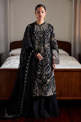 Unstitched 3-PC Embroidered Lawn Satori by Zara Shahjahan Shizumi-4A
