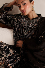 Unstitched 3-PC Embroidered Lawn Satori by Zara Shahjahan Shizumi-4A