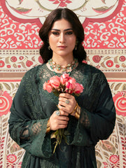 Solene | 3Pc Unstitched Suit Luxury Lawn 25 Husn e Jahan By Mahnur