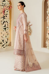 Taffy | 3 Pc Unstitched Suit Embroidered Raw Silk Luxe By Alizeh