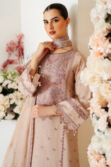 Taffy | 3 Pc Unstitched Suit Embroidered Raw Silk Luxe By Alizeh