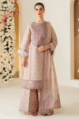 Taffy | 3 Pc Unstitched Suit Embroidered Raw Silk Luxe By Alizeh