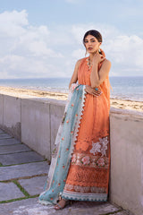 MABE - SRLL24-04 | 3PC Unstitched Luxury Lawn By Saira Rizwan