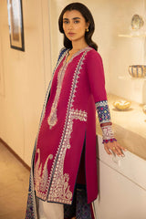 FERYA | ZL24-06 B | 3PC Unstitched Lawn By Zaha