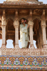 3-PC Unstitched Embroidered Luxury Lawn By Elan | CELESTINE (EL25-05 A)