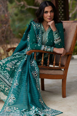 EL24-02 A NEDINE | 3PC Unstitched Lawn Silsila By Elan