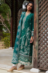 EL24-02 A NEDINE | 3PC Unstitched Lawn Silsila By Elan