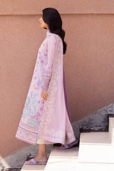 ELA | ZL24-01 A | 3PC Unstitched Lawn By Zaha