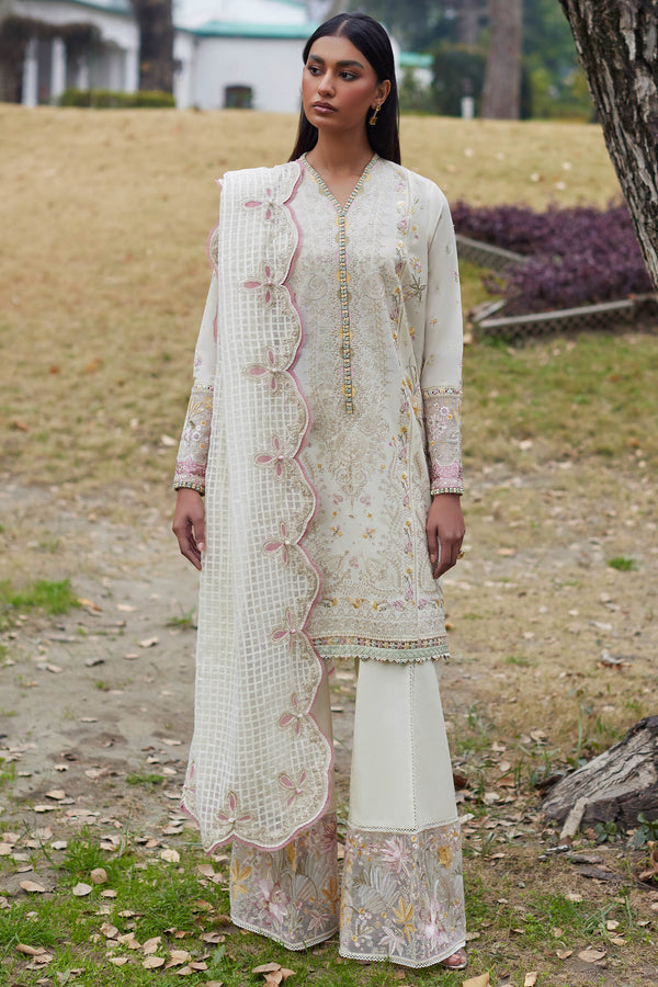 EL24-05 A NEZIHA | 3PC Unstitched Lawn Silsila By Elan