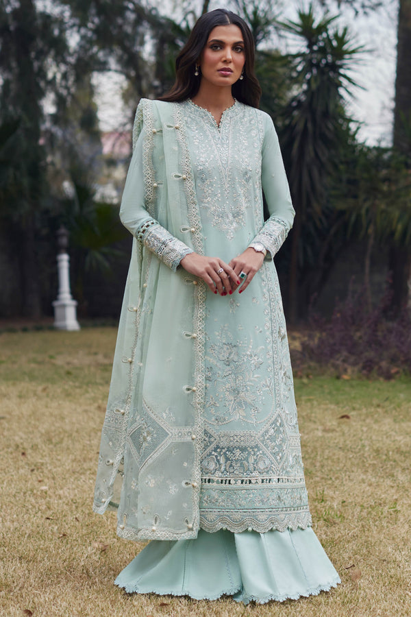 EL24-01 B MINA | 3PC Unstitched Lawn Silsila By Elan