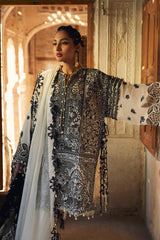 3-PC Unstitched Embroidered Luxury Lawn By Elan | ISLA (EL25-02 B)