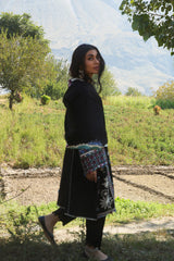 ZW24-06 Hazan | 3Pc Unstitched Suit Embroidered Winter By Zaha