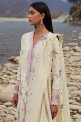 EL24-02 B NEDINE | 3PC Unstitched Lawn Silsila By Elan